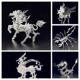 DIY Assembly Model Mechanical Enchanted Dreamers Set 3D Metal Puzzle Model Kit | Nikpuzzles
