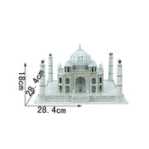 DIY Taj Mahal Puzzle 3D Paper Puzzle Architecture Model Kit | Nikpuzzles