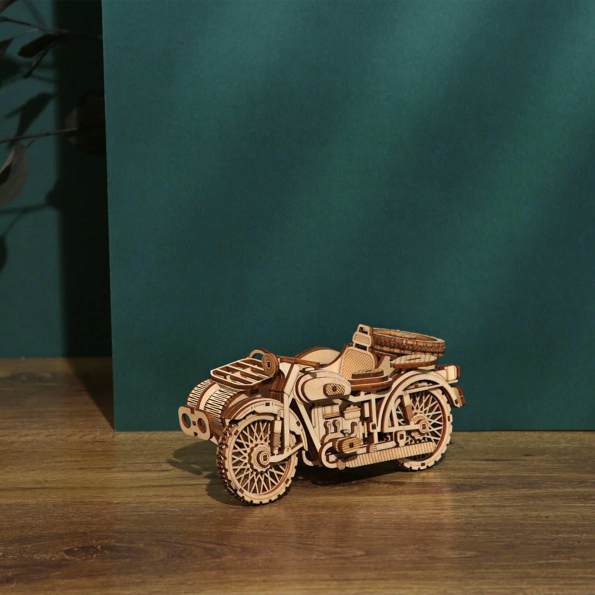 DIY Tricycle 3D Wooden Mechanical Puzzle Construction Kit | Nikpuzzles