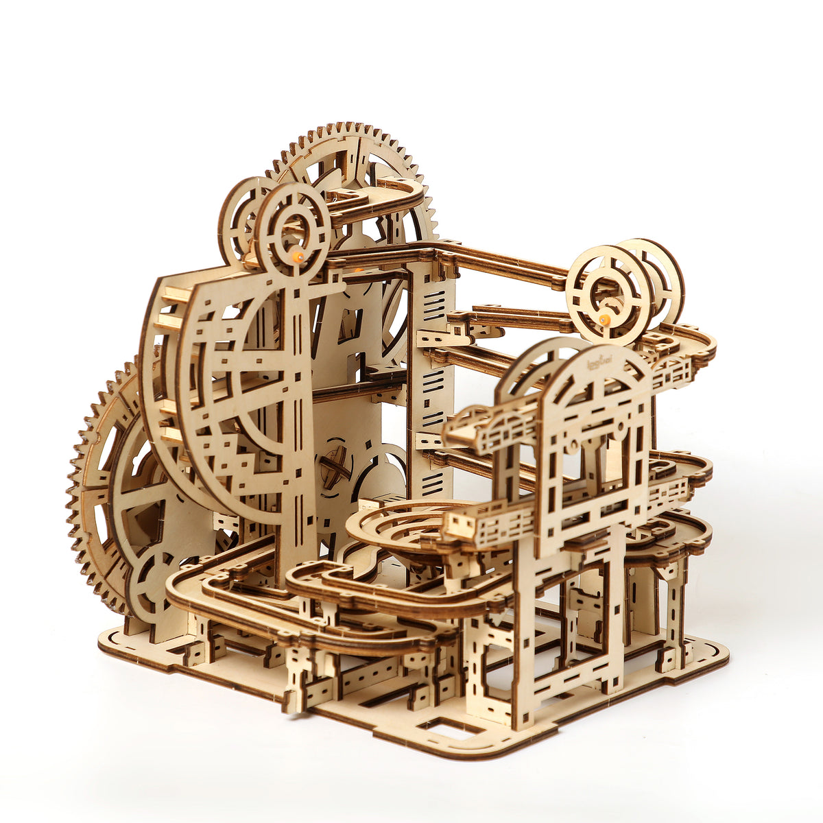 DIY Marble Maze 3D Wooden Mechanical Puzzle Construction Kit | Nikpuzzles