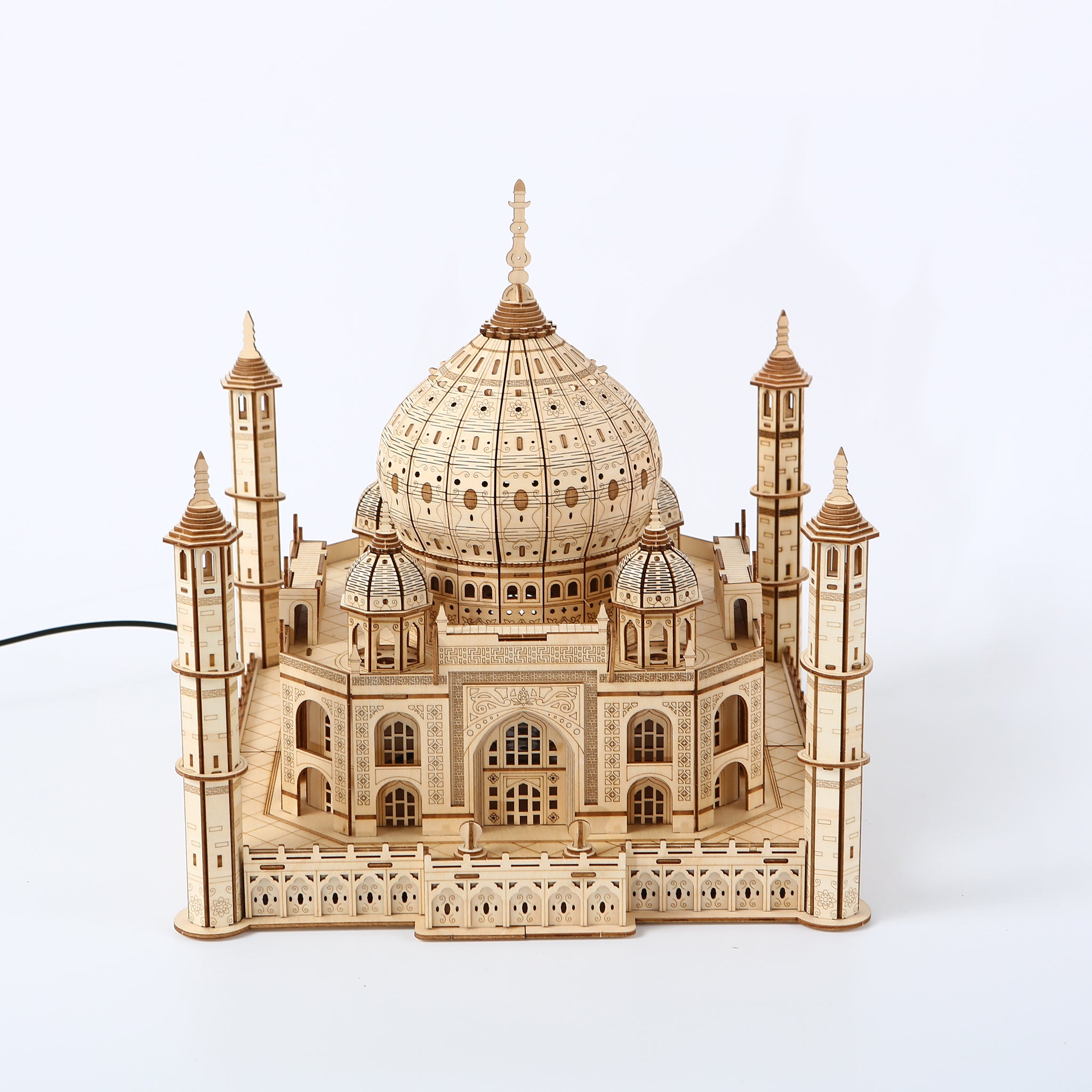 DIY Taj Mahal 3D Wooden Mechanical Puzzle Construction Kit | Nikpuzzles