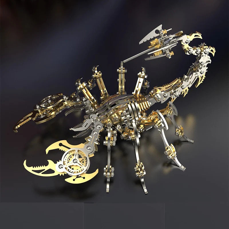 DIY Assembly Model Mechanical Scorpion 3D Metal Puzzle Model Kit | Nikpuzzles