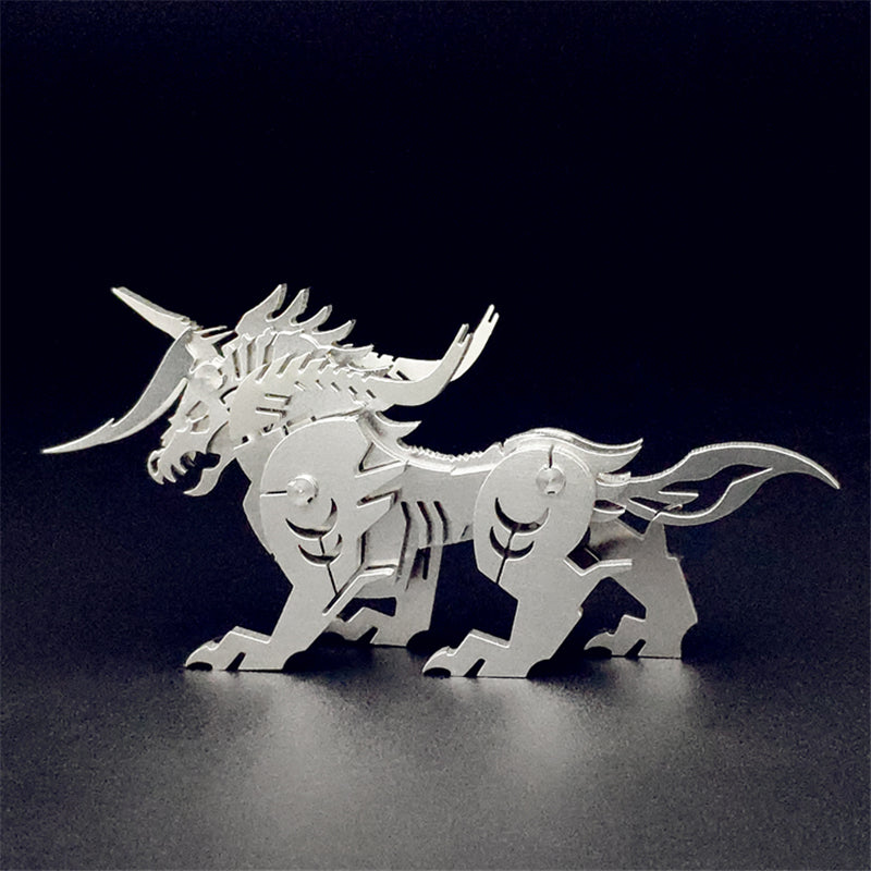 DIY Assembly Model Mechanical Wild Kings Set 3D Metal Puzzle Model Kit | Nikpuzzles