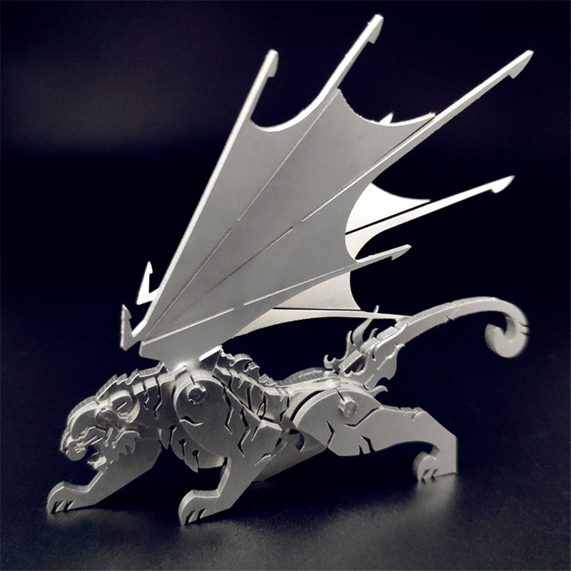 DIY Assembly Model Mechanical Wild Kings Set 3D Metal Puzzle Model Kit | Nikpuzzles