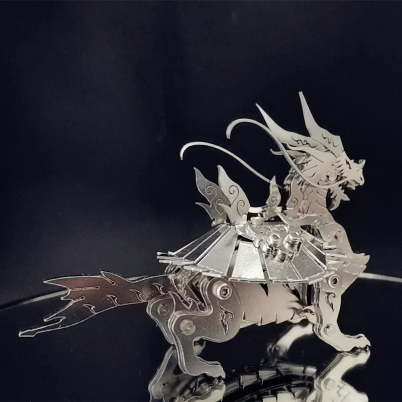 DIY Assembly Model Xuanwu Holy Beast 3D Metal Puzzle Model Kit | Nikpuzzles