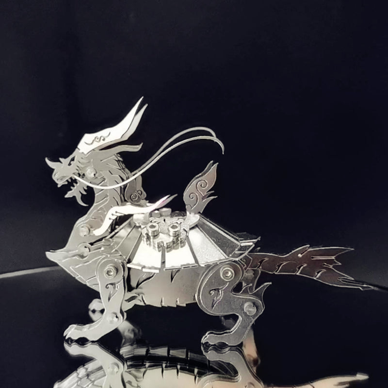 DIY Assembly Model Xuanwu Holy Beast 3D Metal Puzzle Model Kit | Nikpuzzles