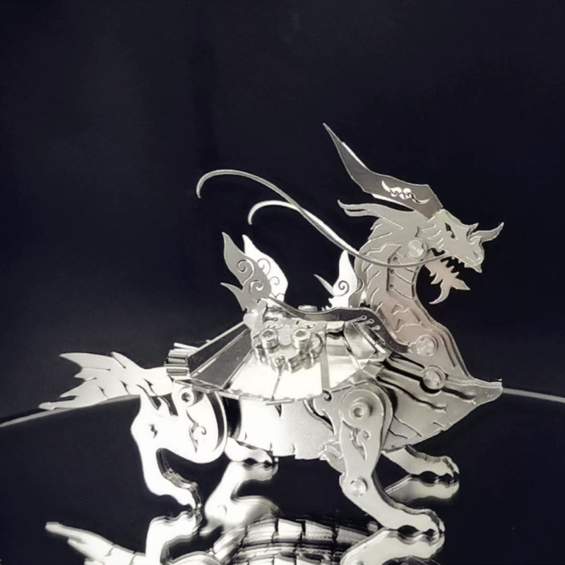 DIY Assembly Model Xuanwu Holy Beast 3D Metal Puzzle Model Kit | Nikpuzzles