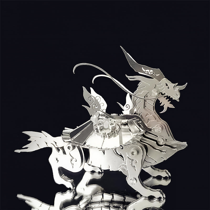 DIY Assembly Model Xuanwu Holy Beast 3D Metal Puzzle Model Kit | Nikpuzzles