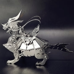 DIY Assembly Model Xuanwu Holy Beast 3D Metal Puzzle Model Kit | Nikpuzzles