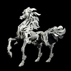 DIY Assembly Model Jasper Horse 3D Metal Puzzle Model Kit | Nikpuzzles