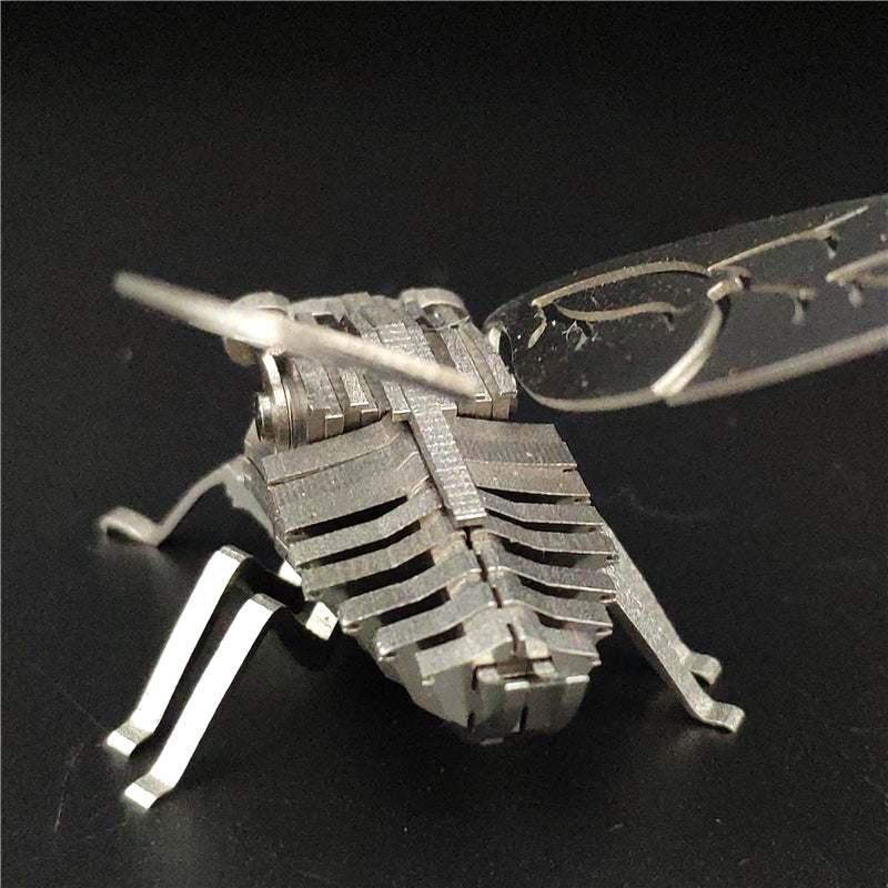 DIY Assembly Model Cicada 3D Metal Puzzle Model Kit | Nikpuzzles