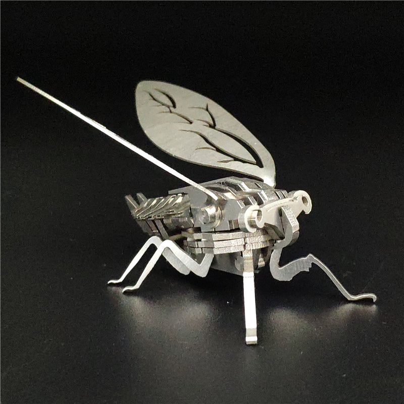 DIY Assembly Model Cicada 3D Metal Puzzle Model Kit | Nikpuzzles