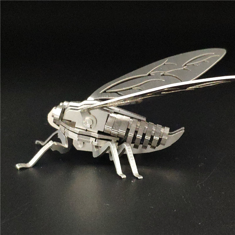 DIY Assembly Model Cicada 3D Metal Puzzle Model Kit | Nikpuzzles