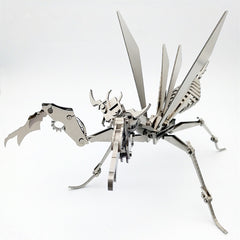 DIY Assembly Model Mantis Mech 3D Metal Puzzle Model Kit | Nikpuzzles