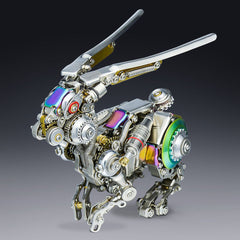 DIY Assembly Model Mechanical Rabbit 3D Metal Puzzle Model Kit | Nikpuzzles