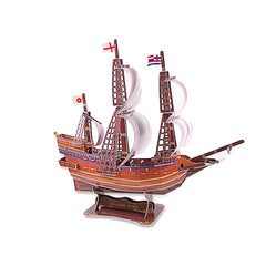 DIY Golden Hind Puzzle 3D Paper Puzzle Architecture Model Kit | Nikpuzzles