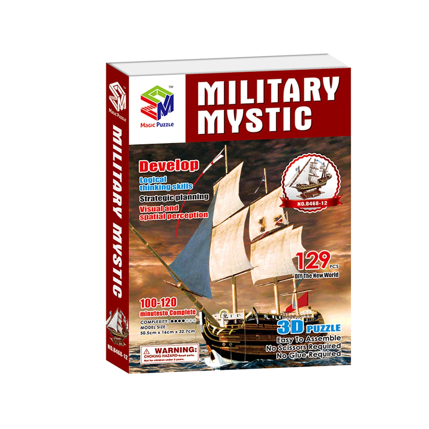 DIY Military Mystic Puzzle 3D Paper Puzzle Architecture Model Kit | Nikpuzzles