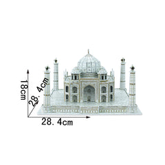 DIY Taj Mahal Puzzle 3D Paper Puzzle Architecture Model Kit | Nikpuzzles