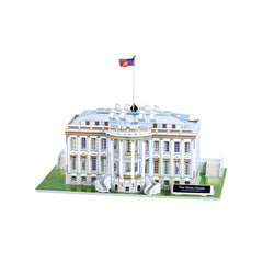 DIY The White House Puzzle 3D Paper Puzzle Architecture Model Kit | Nikpuzzles