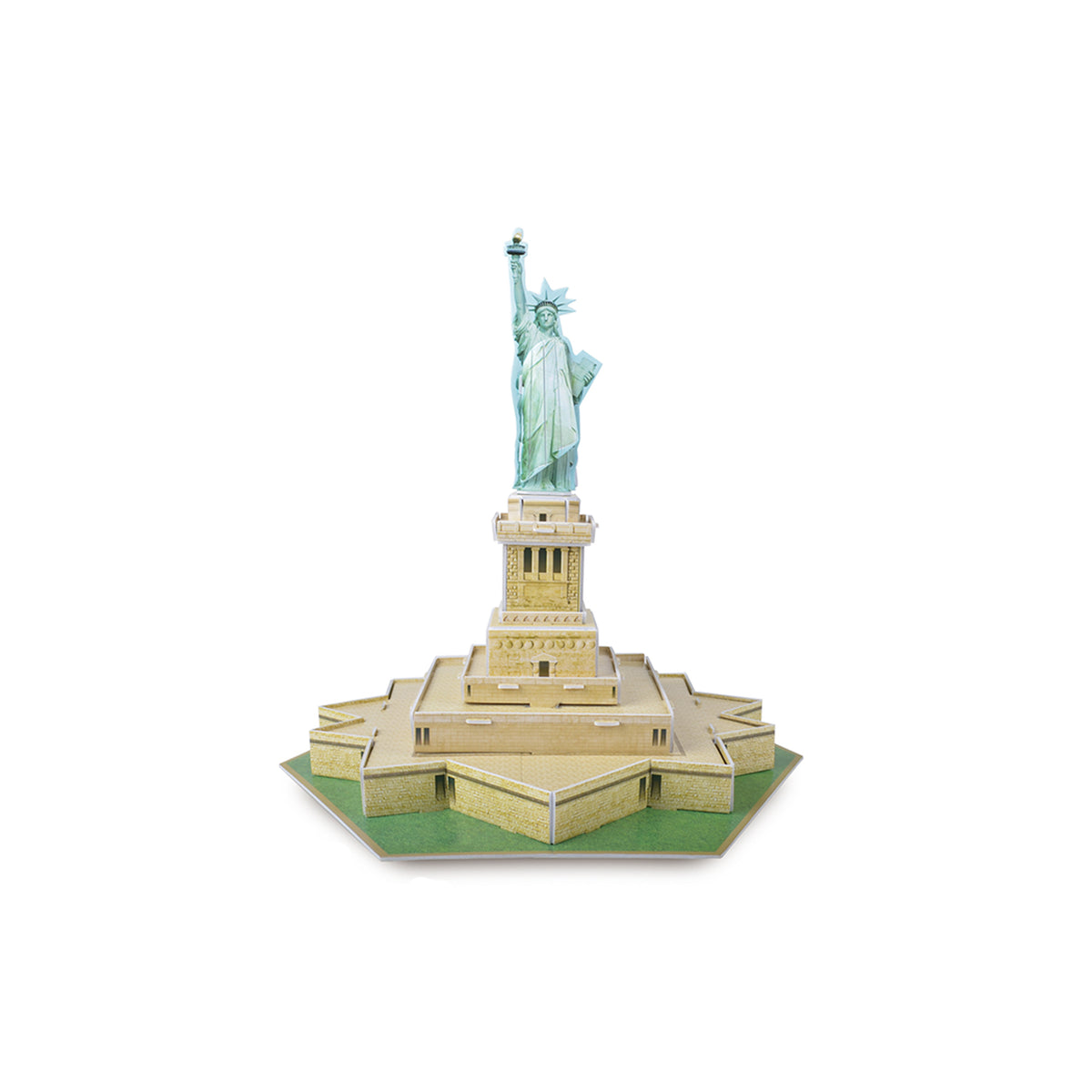 DIY Statue of Liberty Puzzle 3D Paper Puzzle Architecture Model Kit | Nikpuzzles