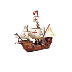 DIY Santa Maria Puzzle 3D Paper Puzzle Architecture Model Kit | Nikpuzzles